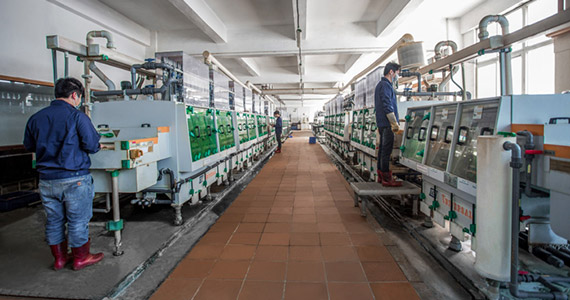 蝕刻工藝之金屬蝕刻液清槽工序